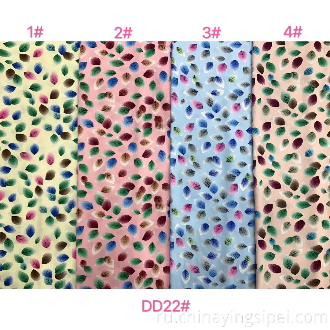 Пользовательский трендовый цифровой отпечаток Georgette 100 Rayon Fabric для женщин платье
